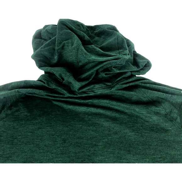 Amercian Eagle Outfitters Men's Flex Hoodie Large Green Pullover Kangaroo Pocket - Picture 11 of 11